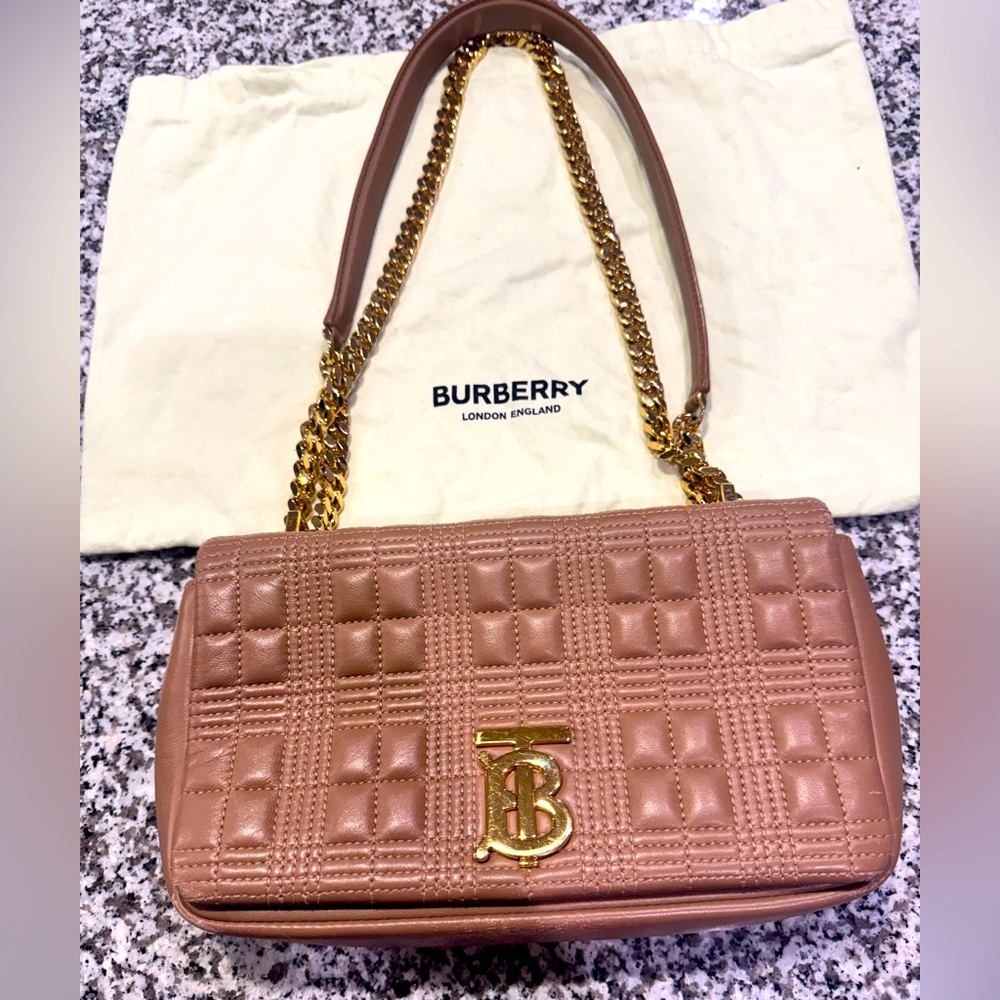 Burberry quilted leather Lola.